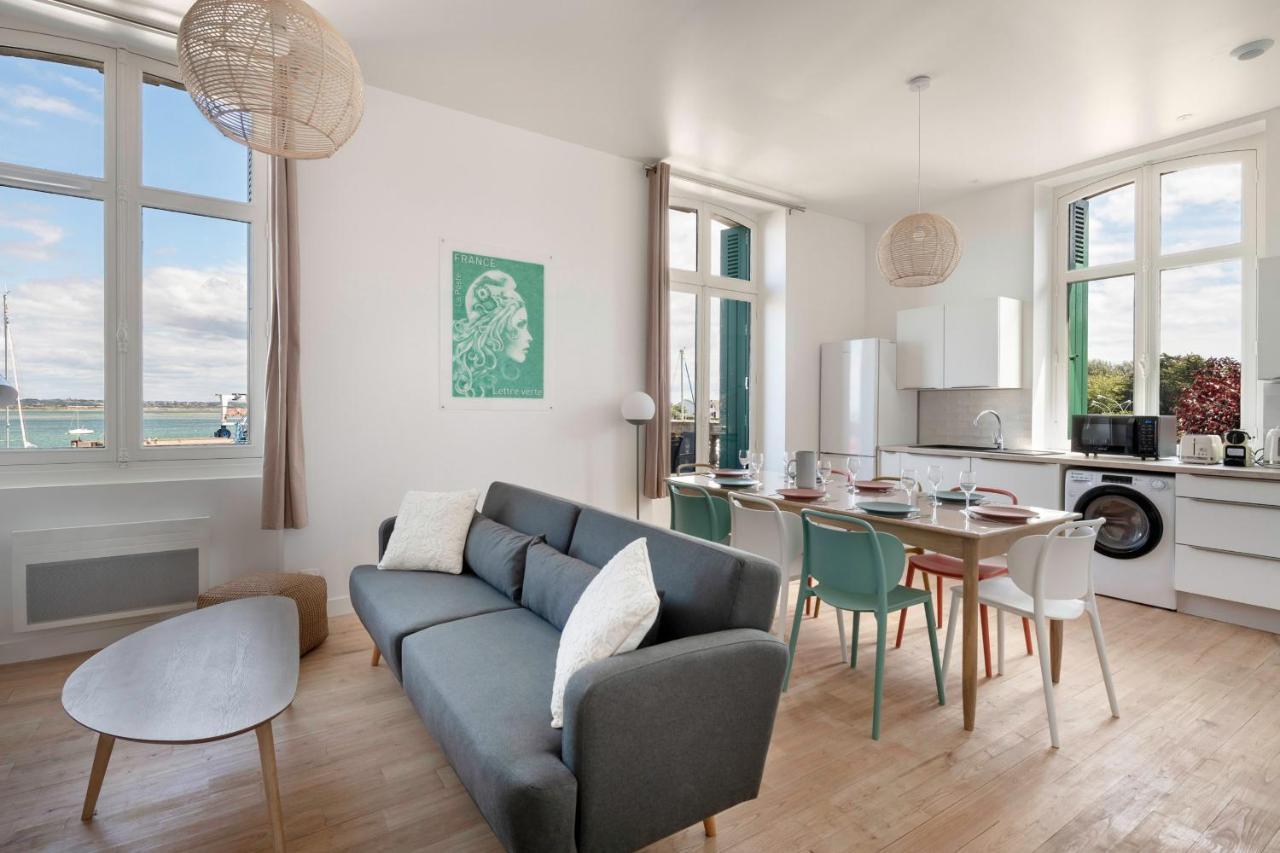 Bel Appartement Vue Sur Le Port Du Croisic Le Croisic Exteriör bild